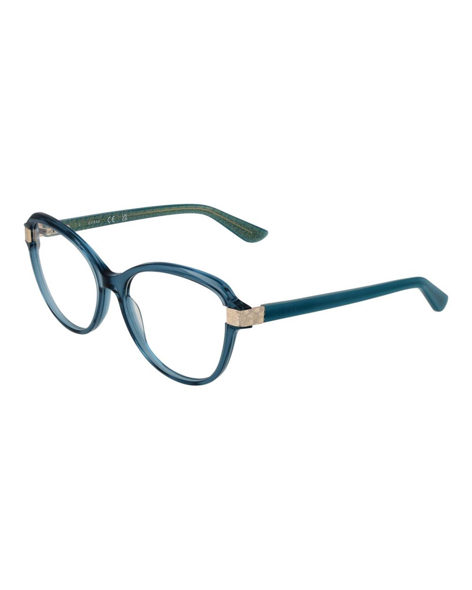 V539-GU-1041589-202506170132-00 Guess Women's Turquoise Optical Frames - One Size - Image 1