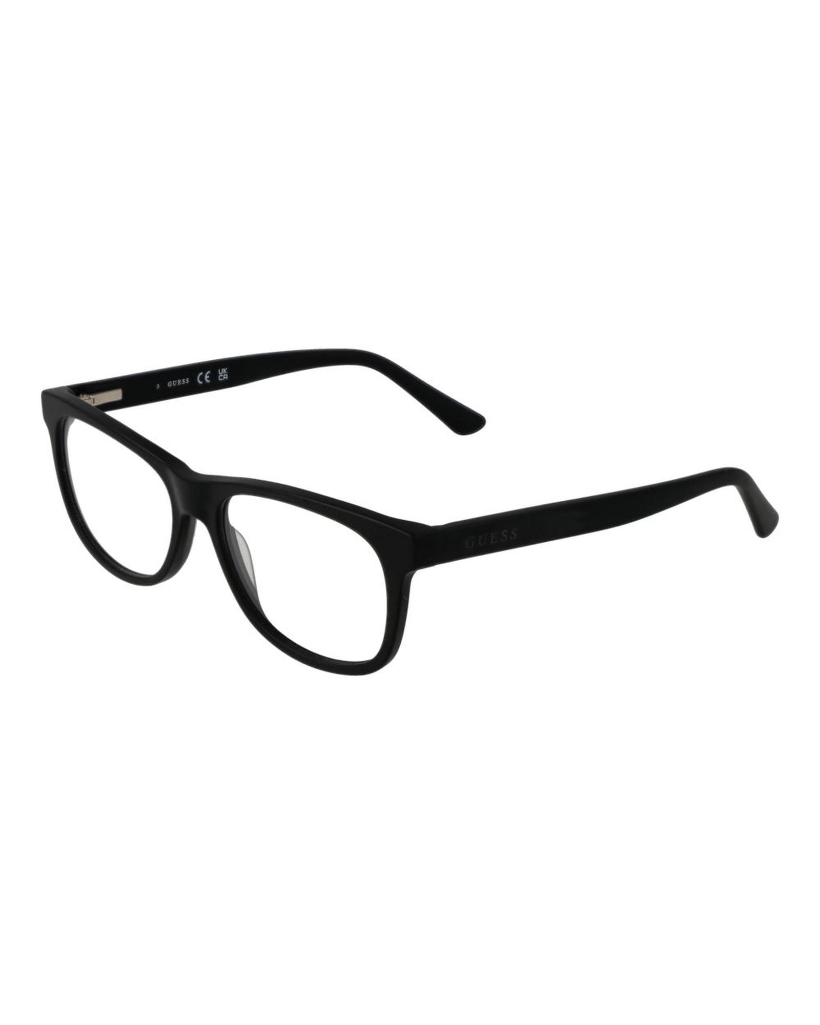 V539-GU-1041607-202506170136-00 Guess Unisex's Black Unisex Optical Frames - One Size - Image 1