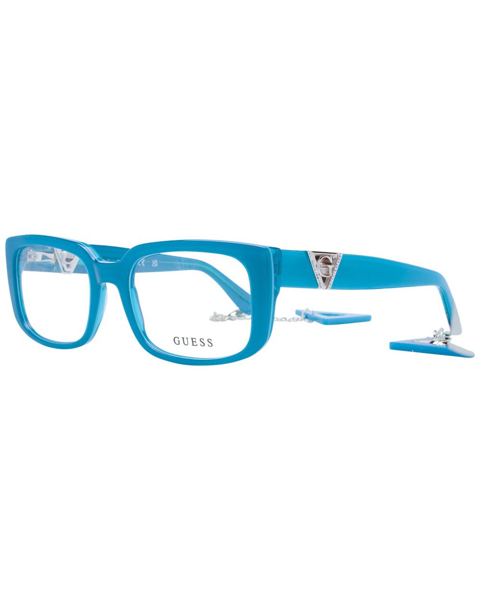 V539-GU-1041639-202506170142-00 Guess Women's Turquoise Optical Frames - One Size - Image 1