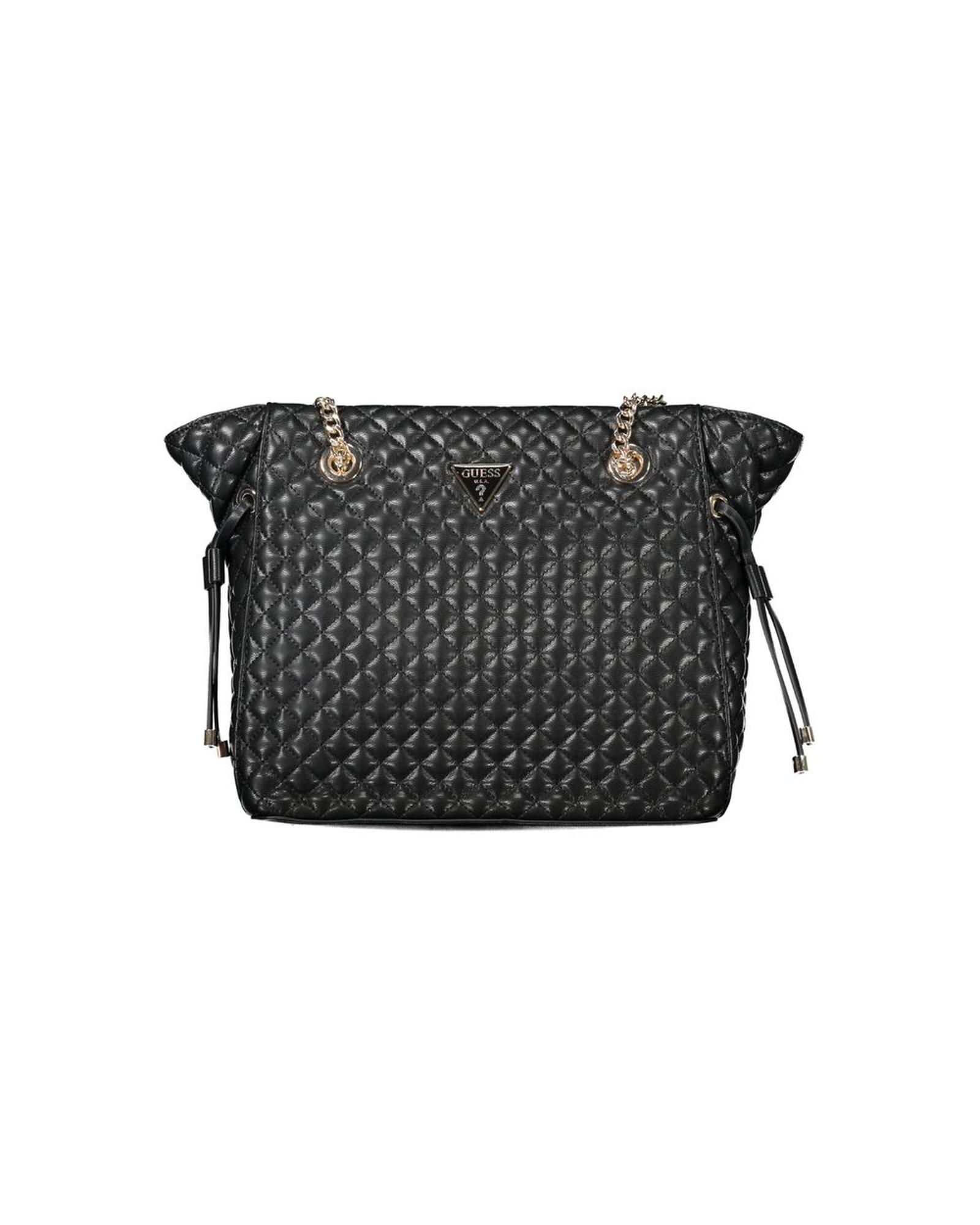 V539-GU-34064-202506170011-00 Guess Jeans Women's Black Polyethylene Handbag - One Size - Image 1