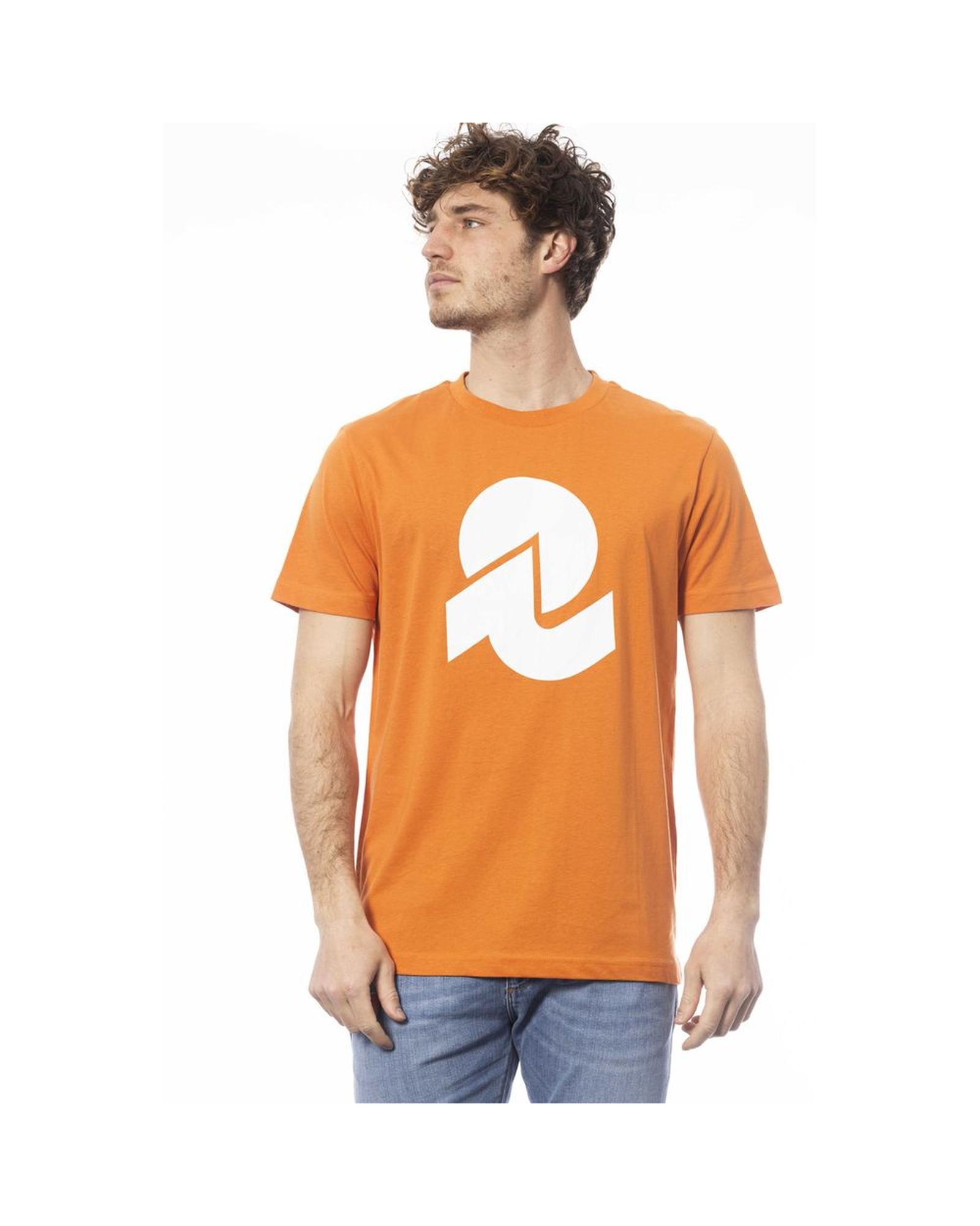 V539-IN-24031-L-202506111701-00 Invicta Men's Orange Cotton T-Shirt - L - Image 1
