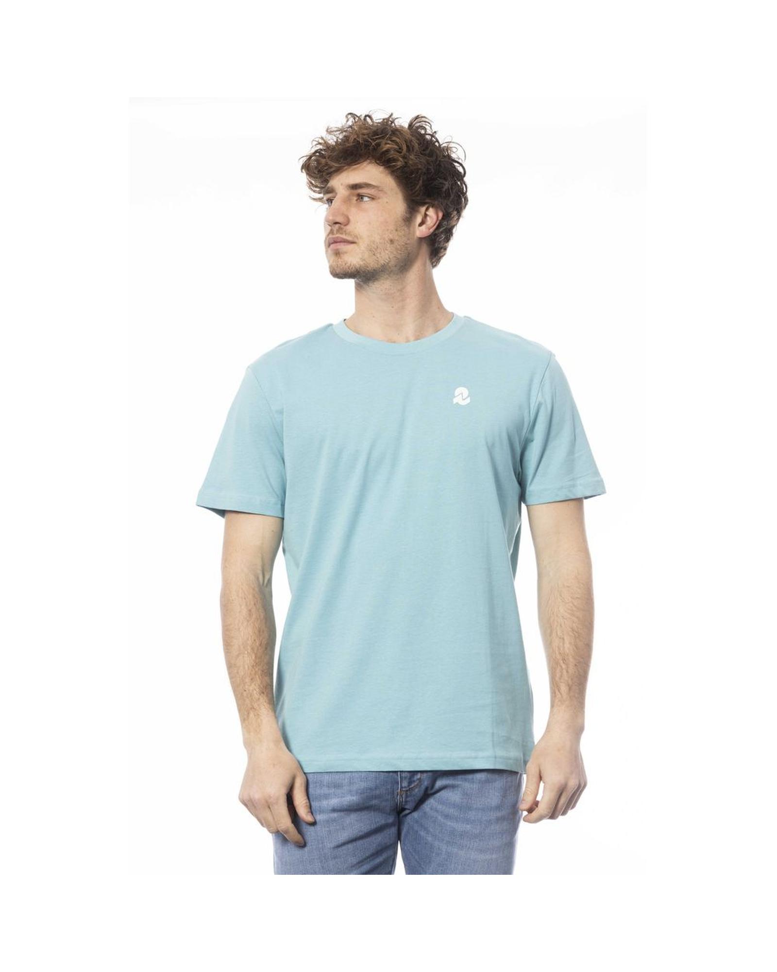 V539-IN-24043-M-170167-00 Invicta Men's Light Blue Cotton T-Shirt - M - Image 1