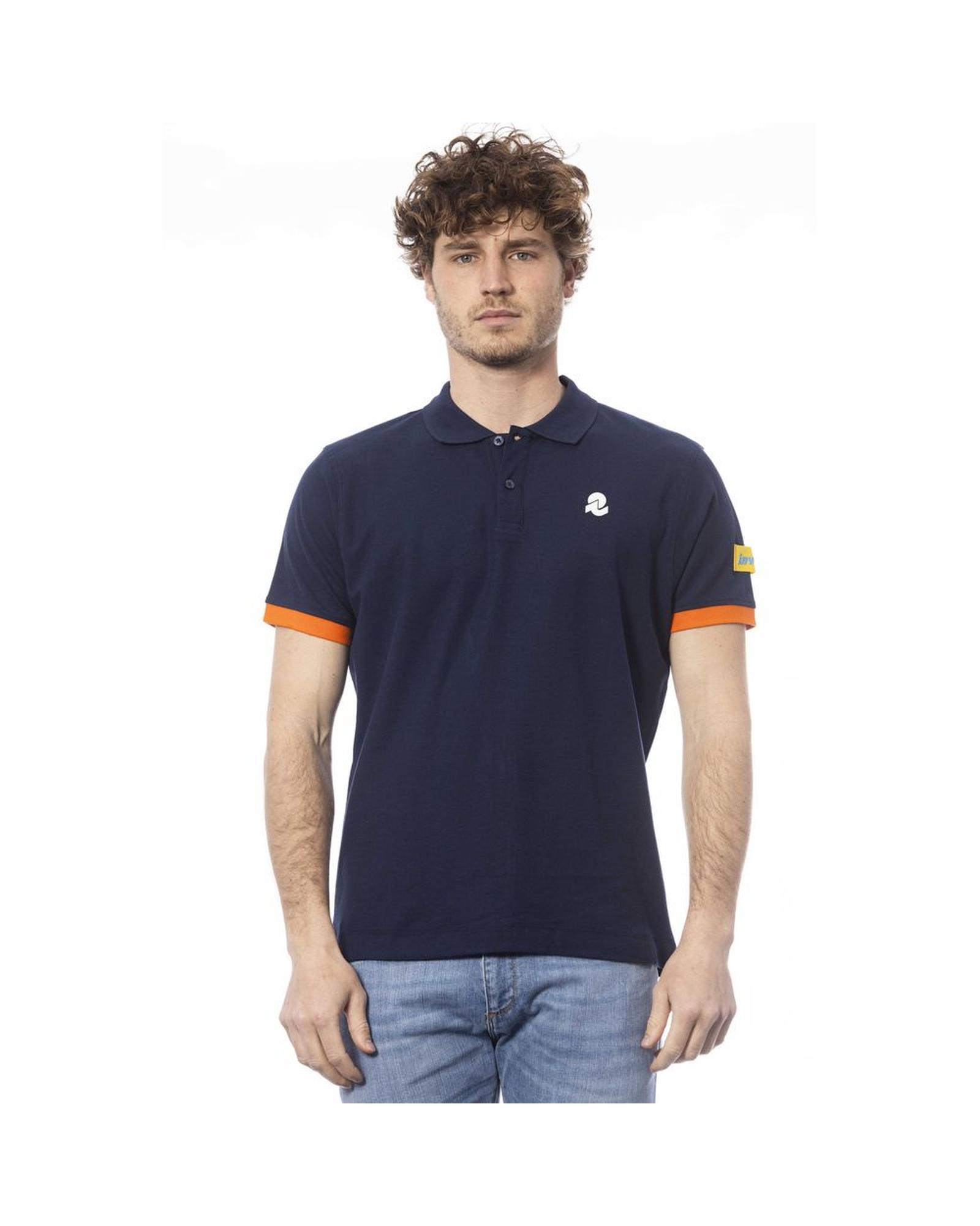 V539-IN-24063-L-202506111832-00 Invicta Men's Blue Cotton Polo Shirt - L - Image 1