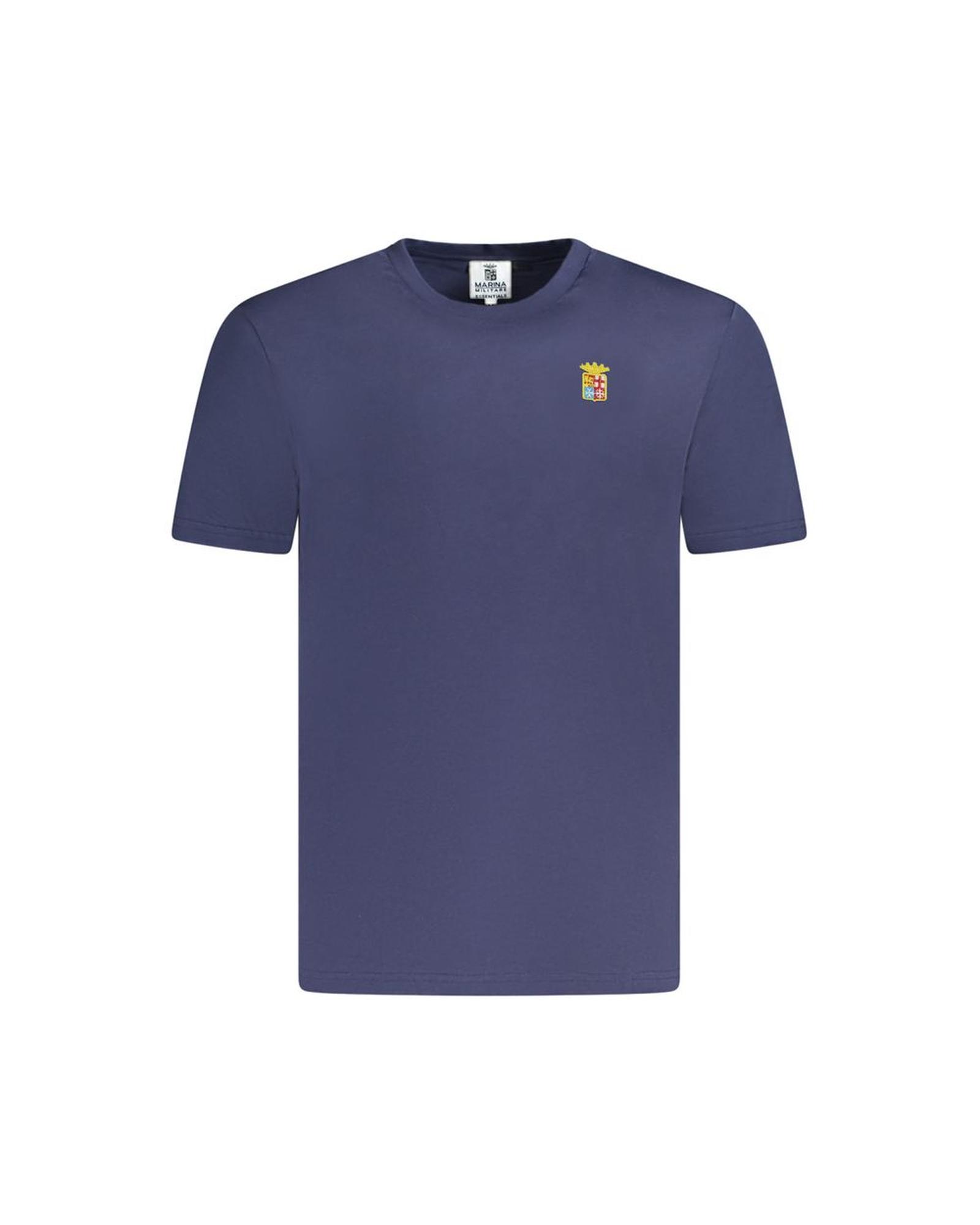 V539-MA-35467-XXL-202506170852-00 Marina Militare Men's Blue Cotton T-Shirt - 2XL - Image 1
