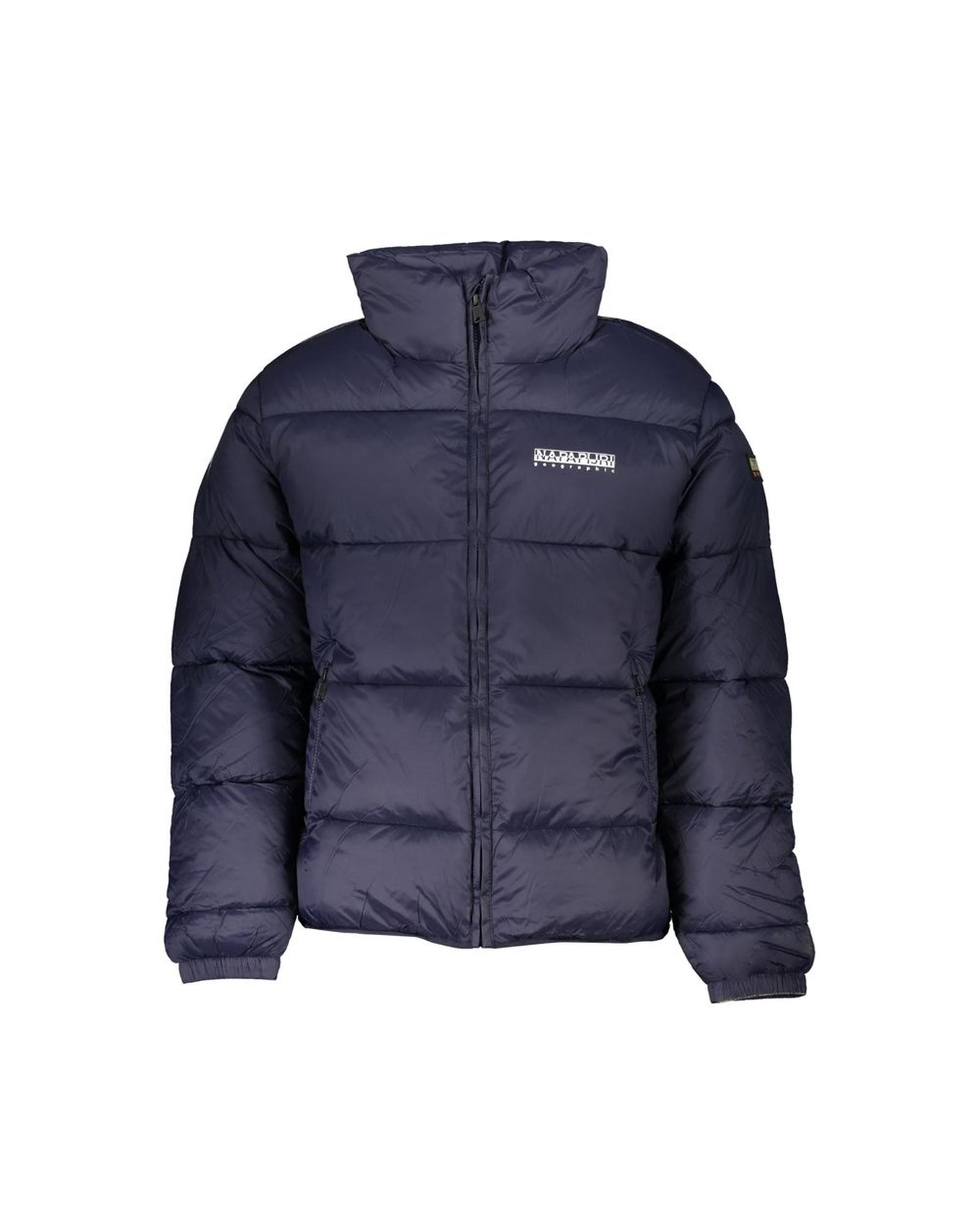 V539-NA-25105-L-171827-00 Napapijri Men's Blue Polyamide Jacket - L - Image 1