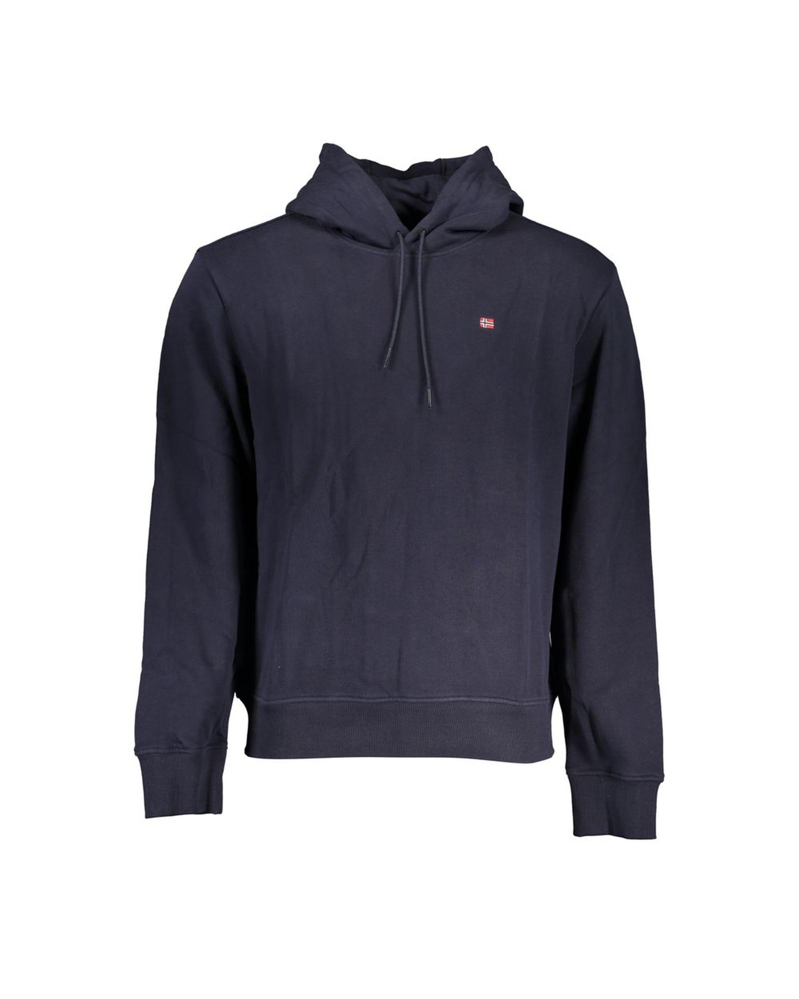 V539-NA-28075-S-169720-00 Napapijri Men's Blue Cotton Sweater - S - Image 1