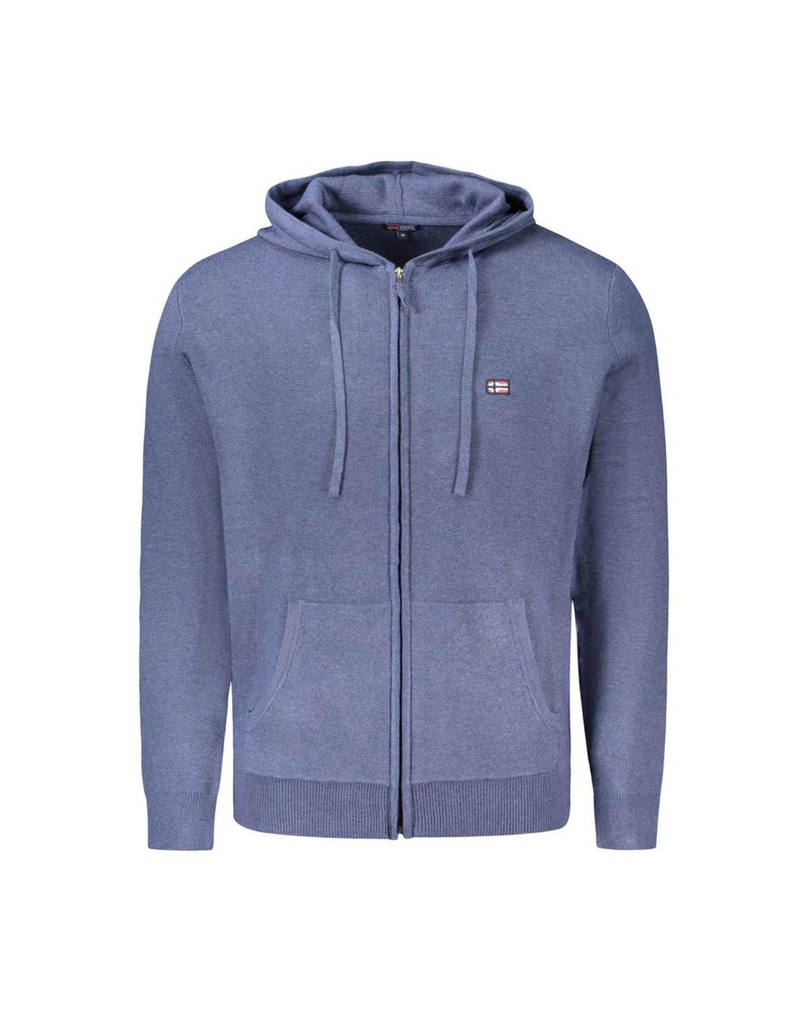 V539-NO-33185-3XL-202506171710-00 Norway 1963 Men's Blue Polyester Sweater - 3XL - Image 1