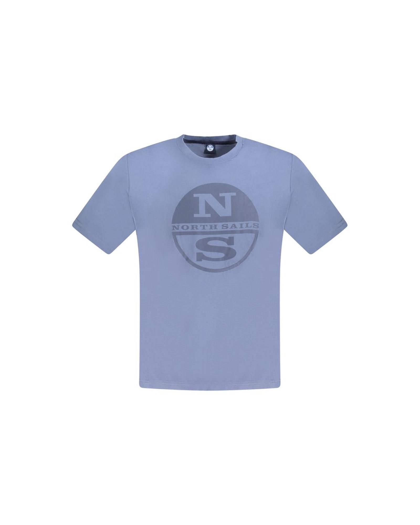 V539-NO-33760-S-202506172230-00 North Sails Men's Blue Cotton T-Shirt - S - Image 1
