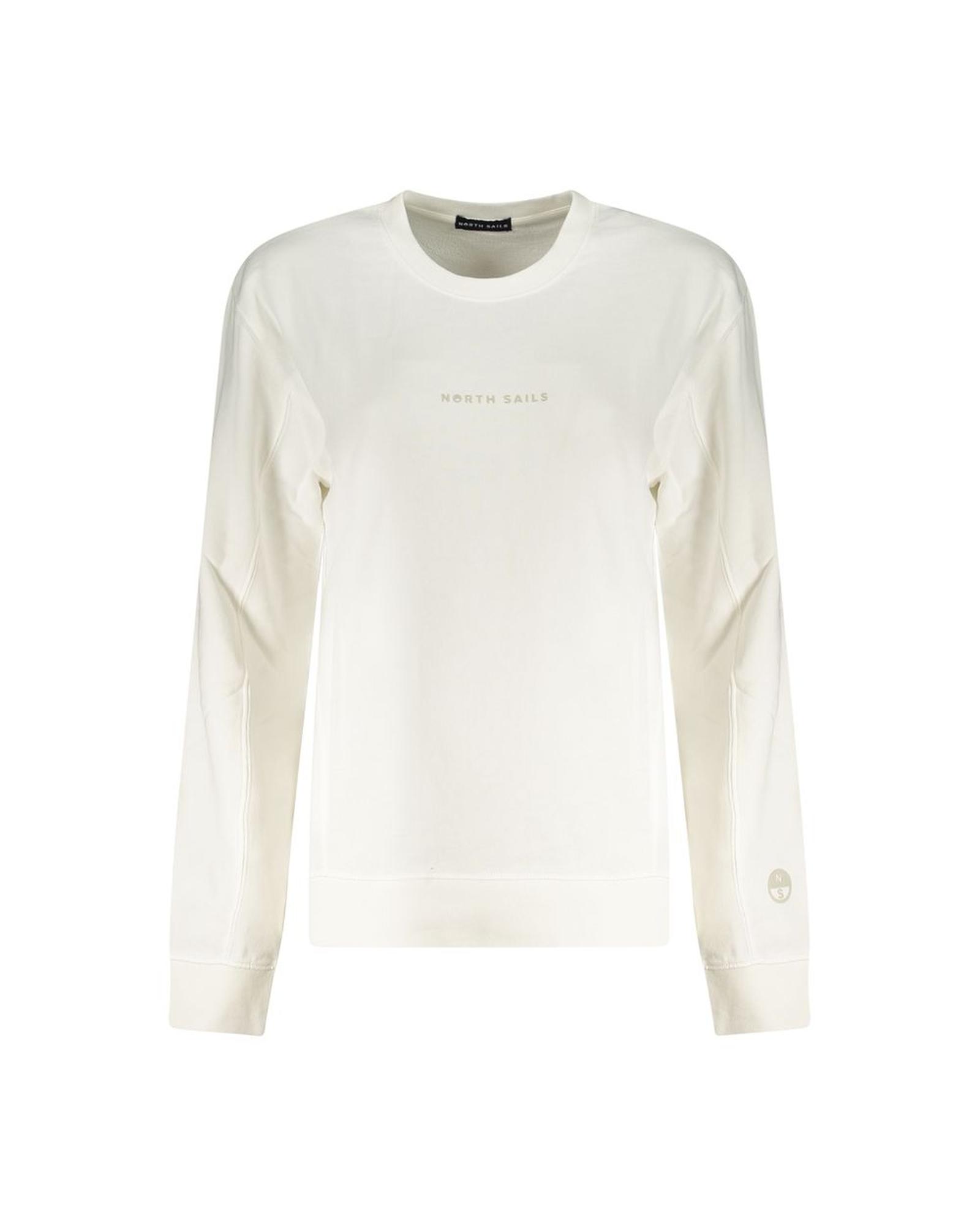 V539-NO-35843-M-202506180121-00 North Sails Women's White Cotton Sweater - M - Image 1