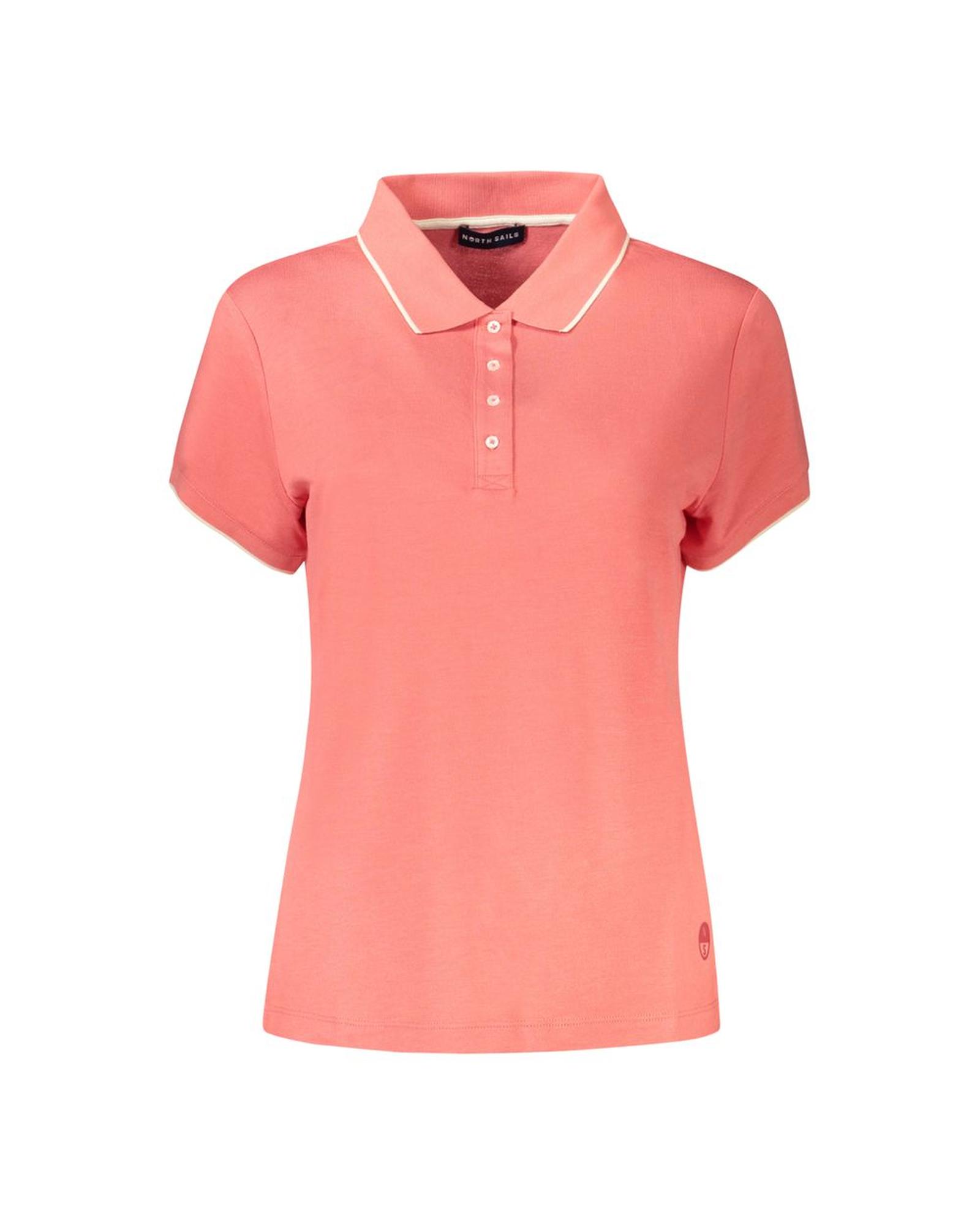 V539-NO-35917-S-202506180145-00 North Sails Women's Pink Cotton Polo Shirt - S - Image 1