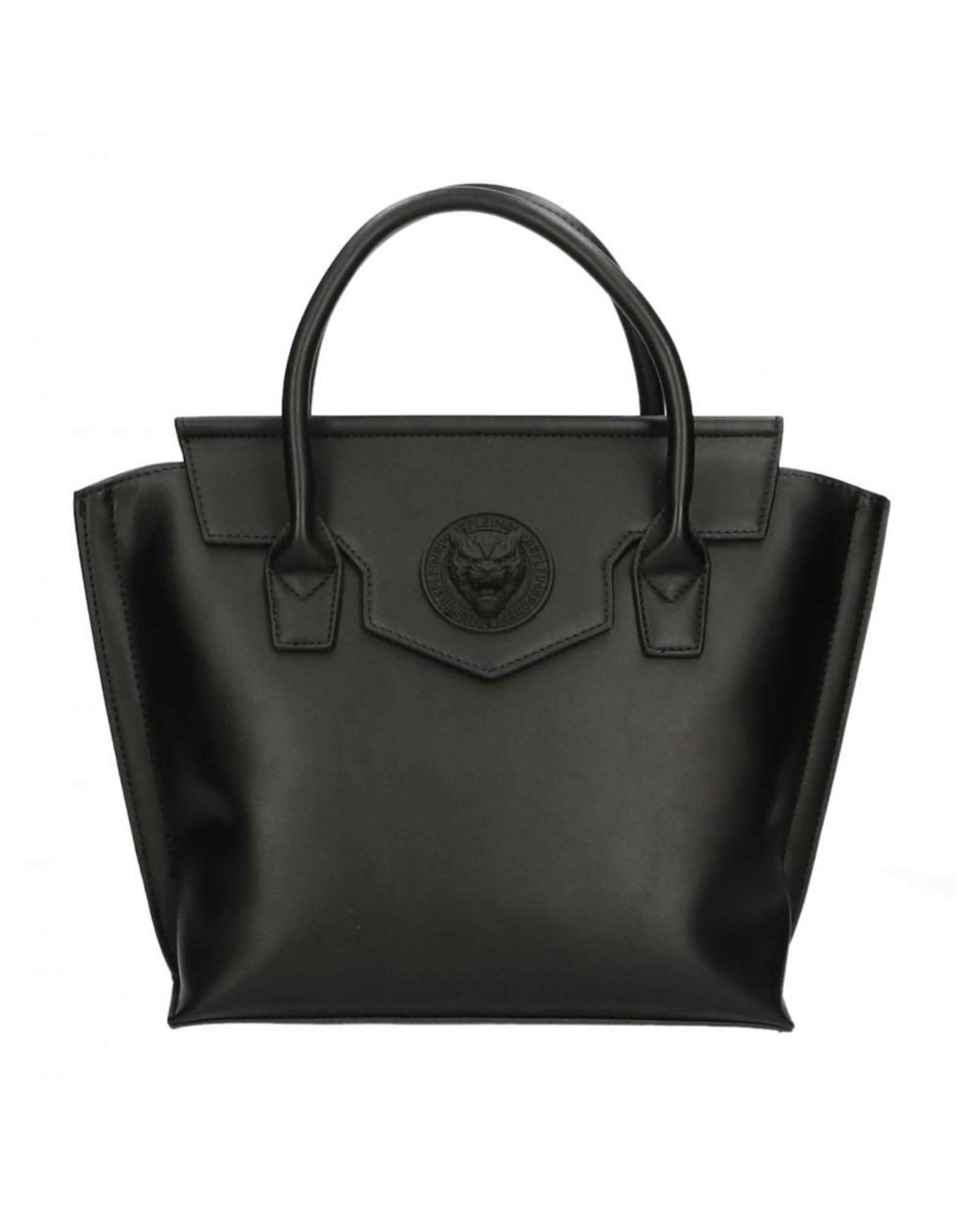 V539-PLSP-9004-202509011605-00 Plein Sport Logo Handbag with Magnetic Closure One Size Women - Image 1