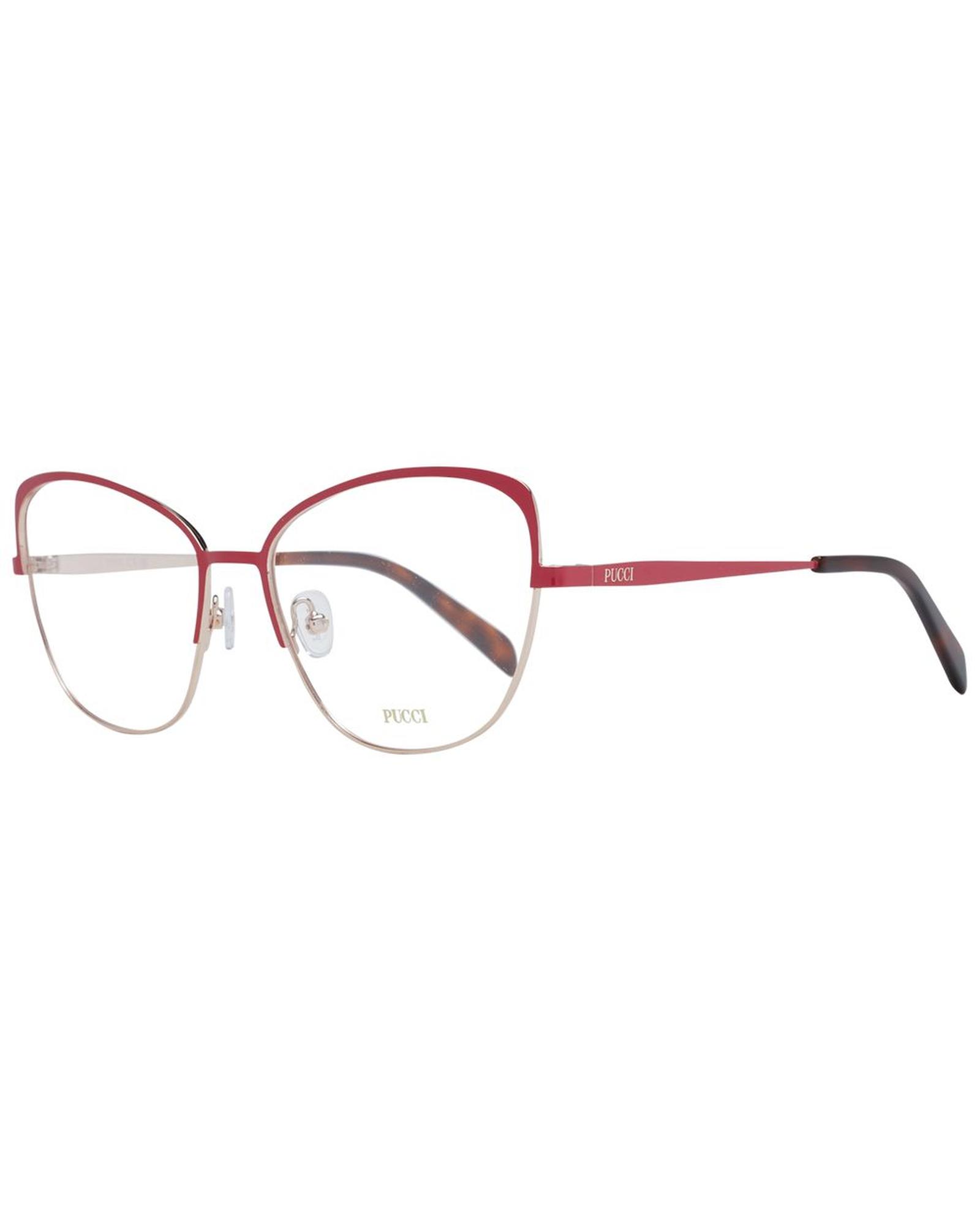 V539-PU-1049628-202506180621-00 Emilio Pucci Women's Red Optical Frames - One Size - Image 1