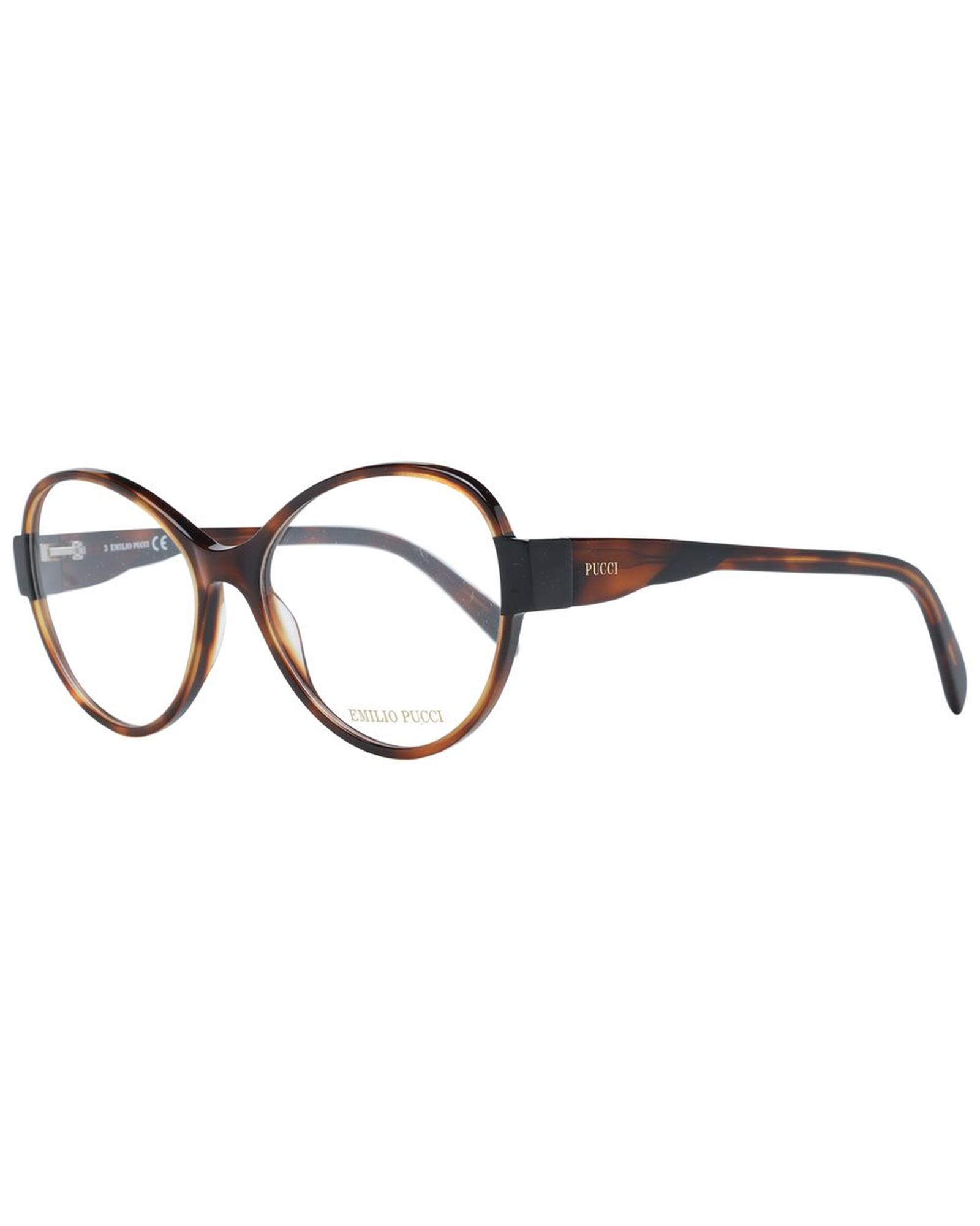 V539-PU-1049637-202506180626-00 Emilio Pucci Women's Brown Optical Frames - One Size - Image 1