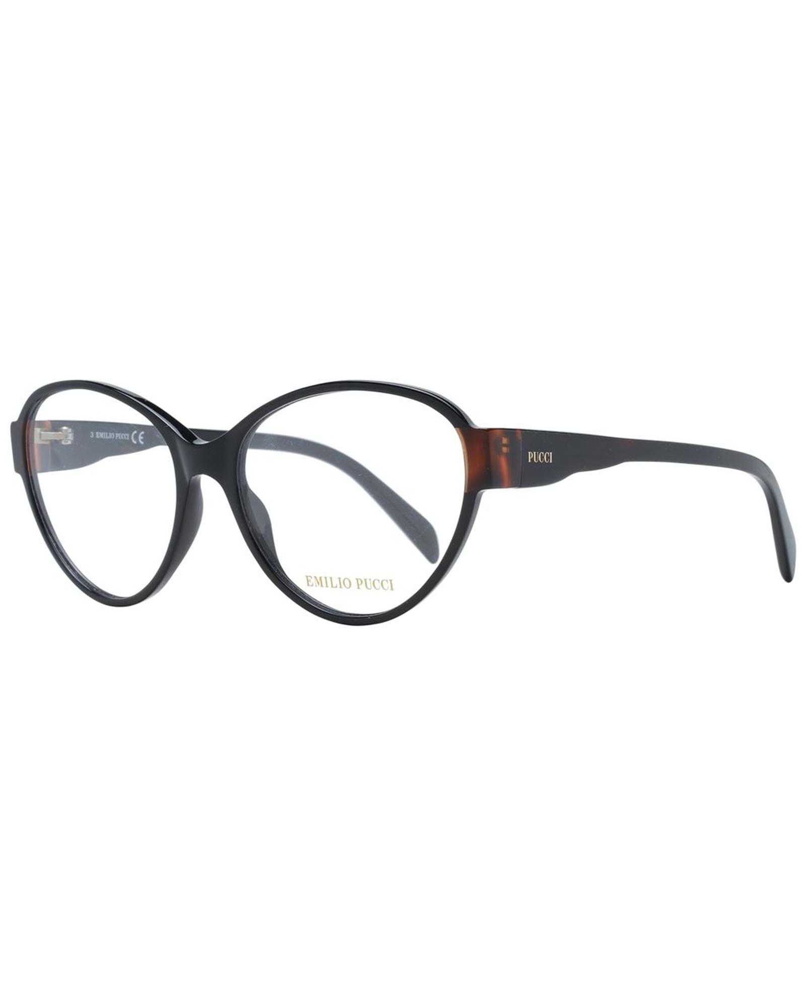 V539-PU-1049639-202506180626-00 Emilio Pucci Women's Black Optical Frames - One Size - Image 1