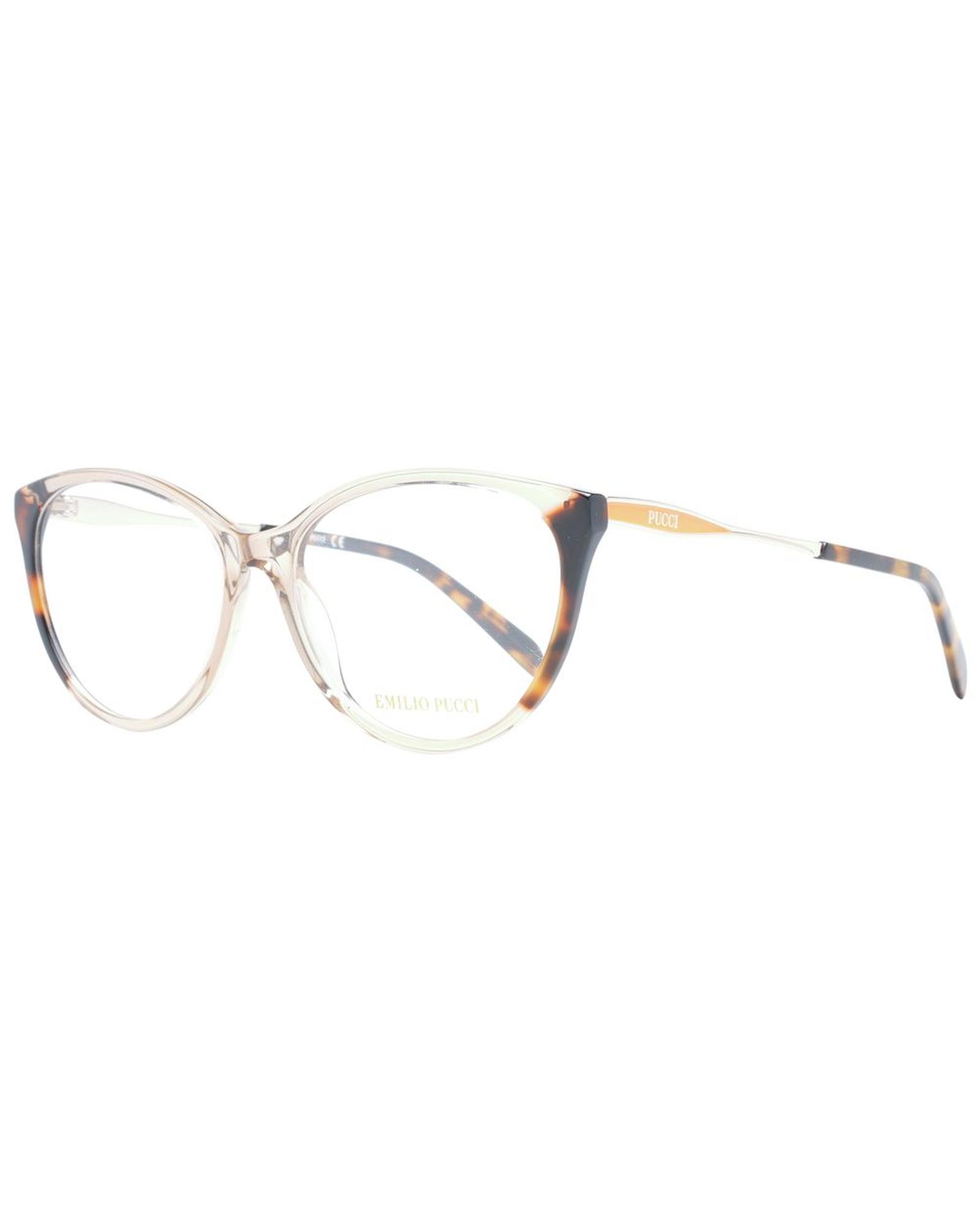 V539-PU-1049646-202506180627-00 Emilio Pucci Women's Brown Optical Frames - One Size - Image 1
