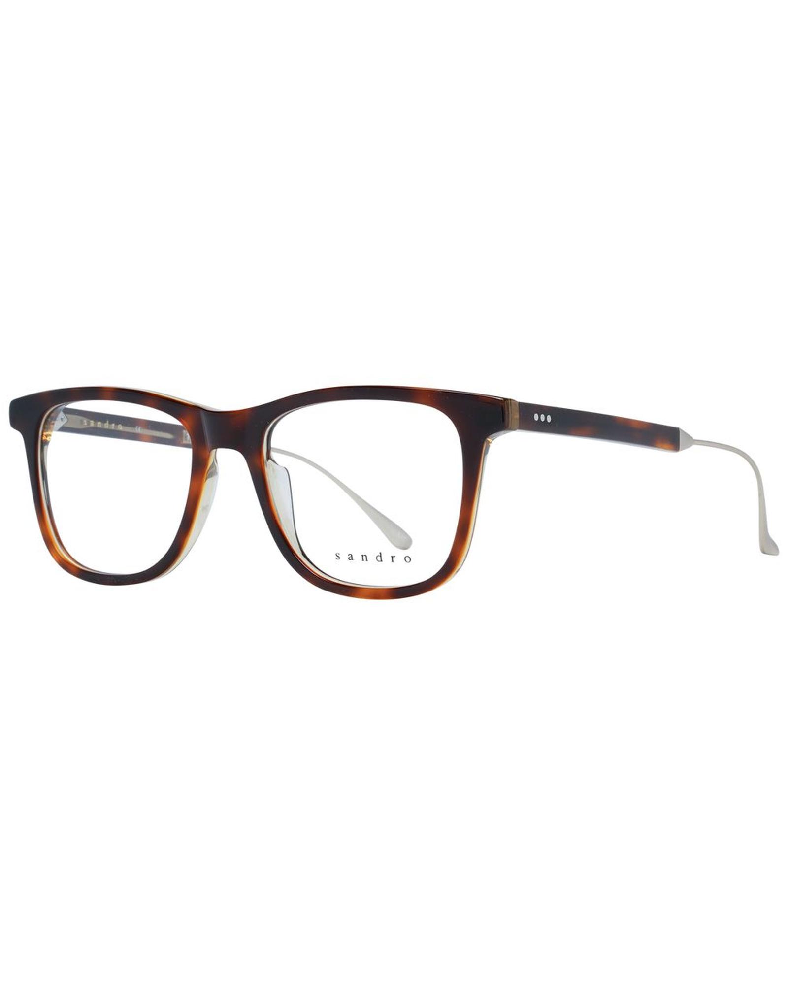 V539-SA-1043801-175938-00 Sandro Men's Brown Optical Frames - One Size - Image 1
