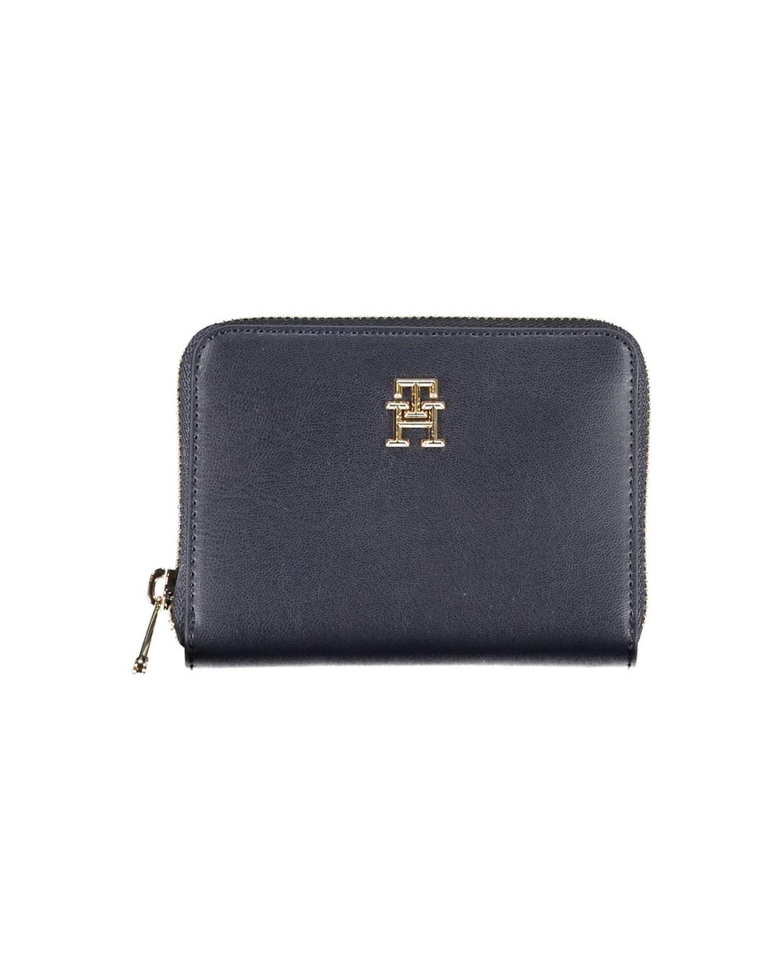 V539-TO-26322-202506181022-00 Tommy Hilfiger Women's Blue Polyethylene Wallet - One Size - Image 1