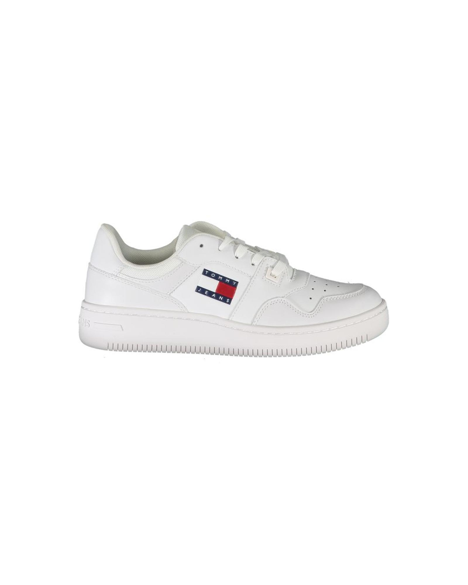 V539-TO-26831-EU36US6-202506181027-00 Tommy Hilfiger Women's White Polyester Sneaker - 36 EU - Image 1
