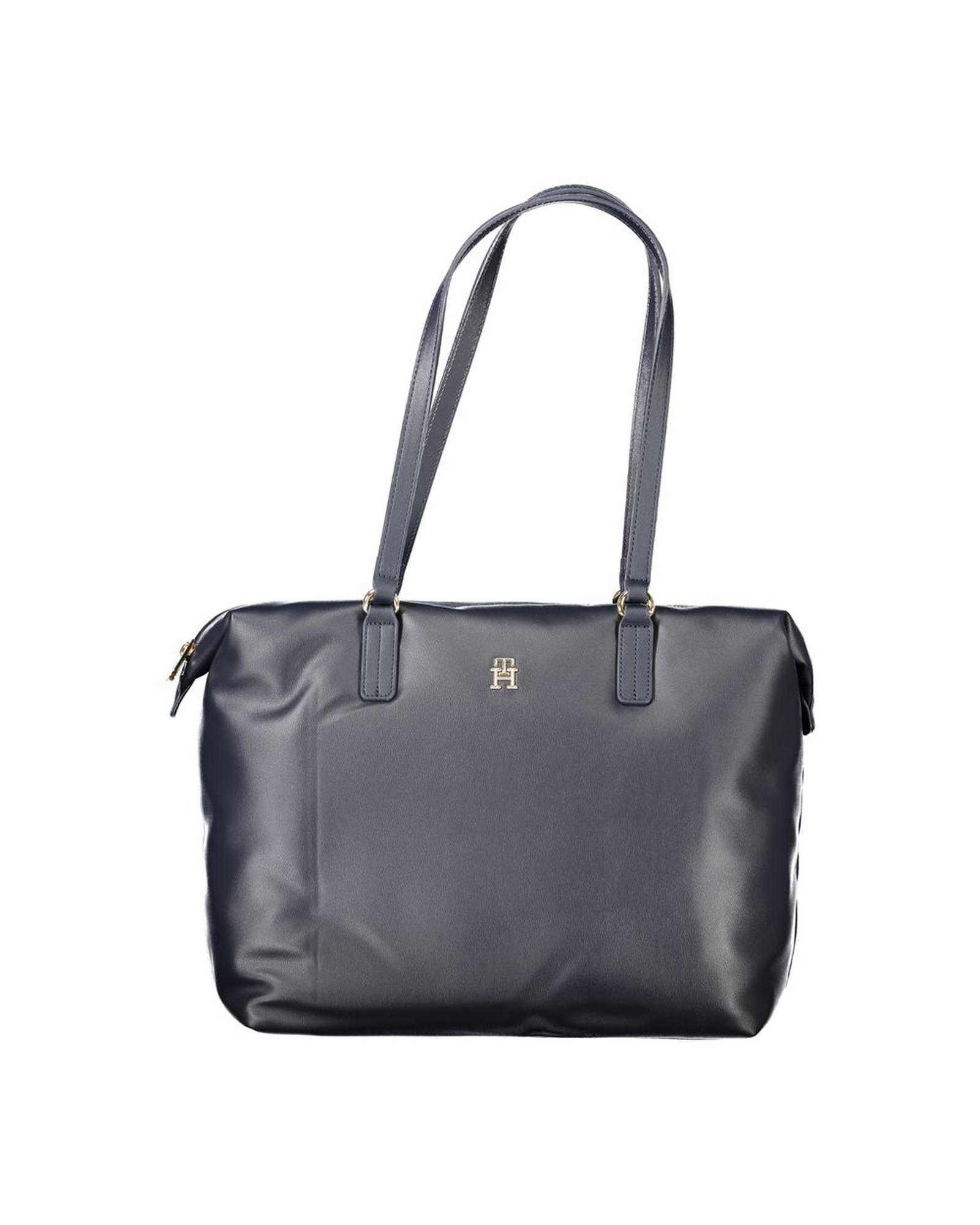 V539-TO-33673-202506181242-00 Tommy Hilfiger Women's Blue Polyester Handbag - One Size - Image 1