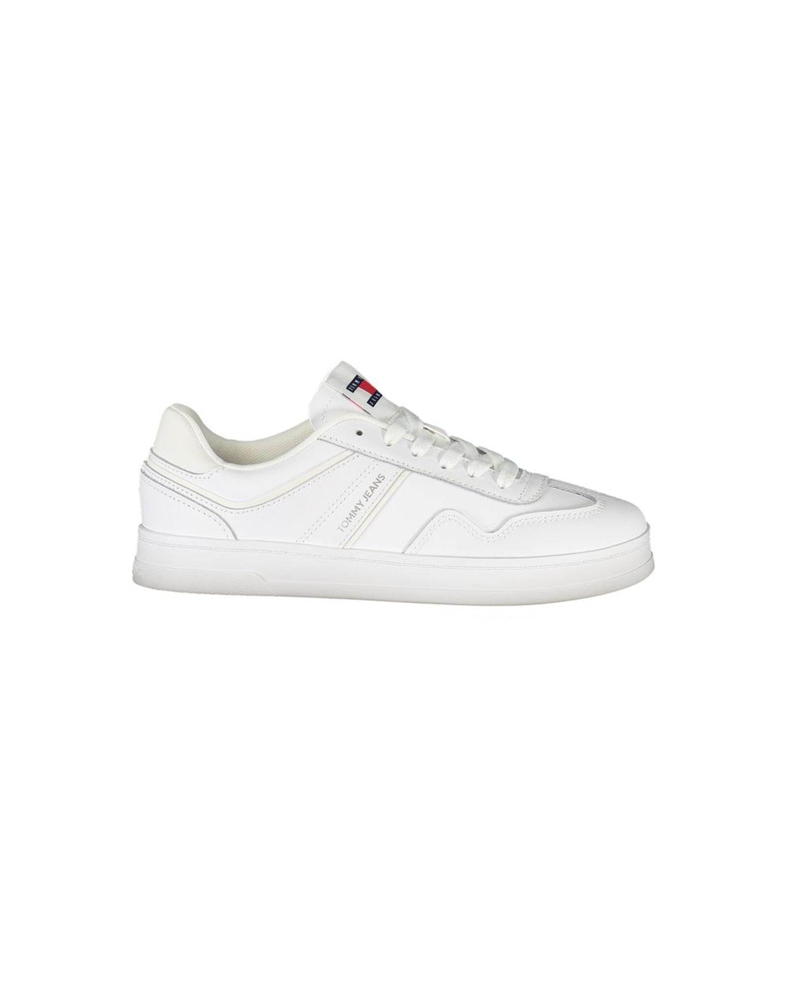 V539-TO-35335-EU37US7-202506181037-00 Tommy Hilfiger Women's White Polyethylene Sneaker - 37 EU - Image 1