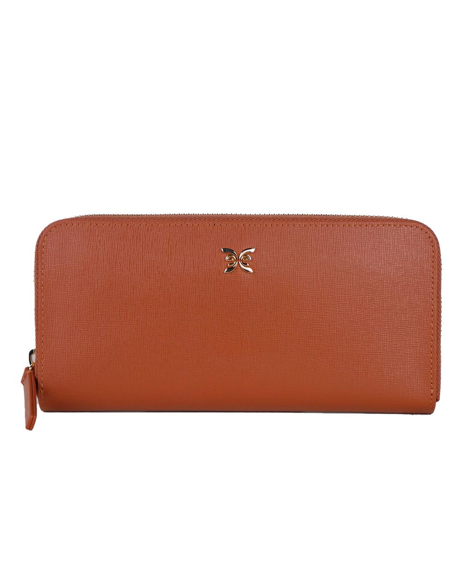 V539-UN-12308-176203-00 Ungaro Women's Brown Leather Wallet - One Size - Image 1