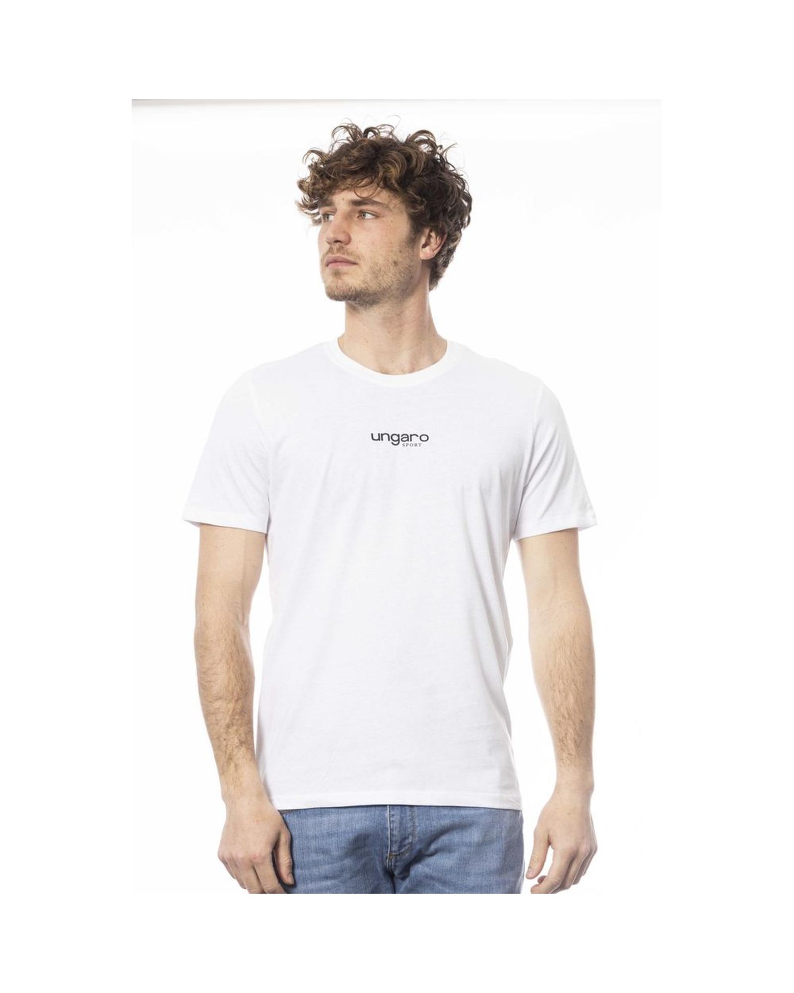 V539-UN-24068-L-202506111925-00 Ungaro Sport Men's Elegant Crew Neck Logo Tee - L - Image 1