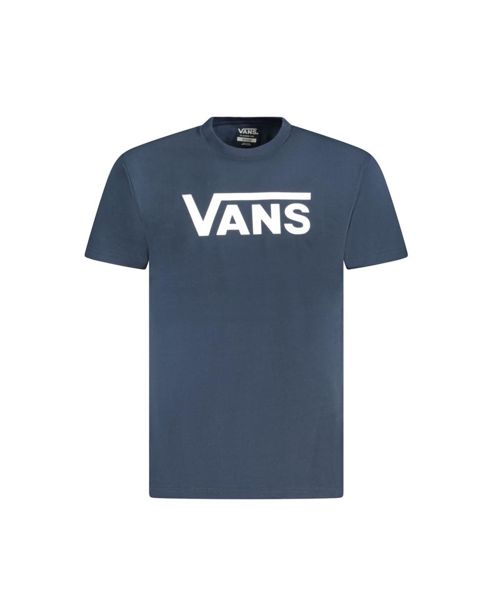 V539-VA-35639-S-202506181825-00 Vans Men's Blue Cotton T-Shirt - S - Image 1