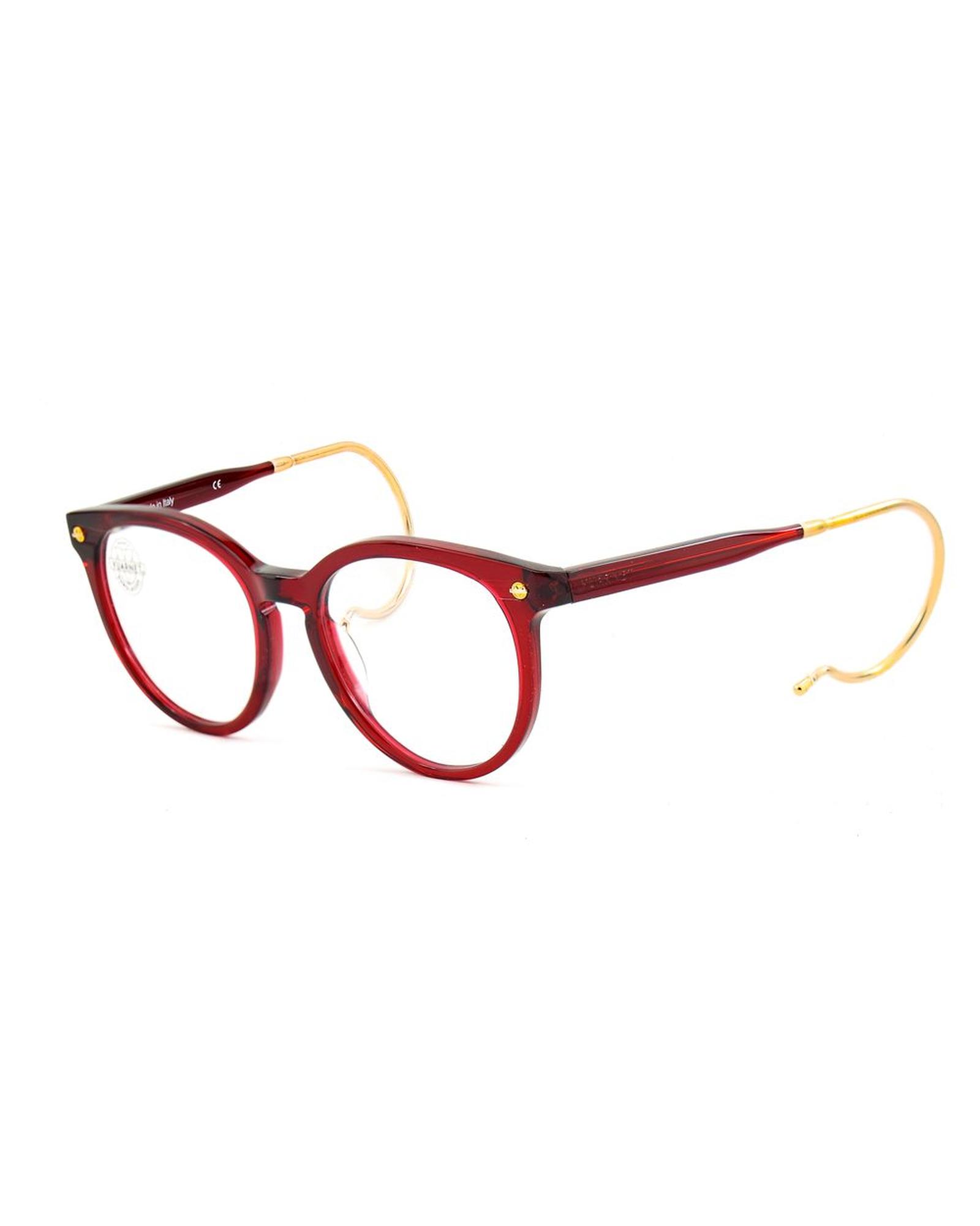 V539-VUVL15140004AC-202506181730-00 Vuarnet Women's Red Acetate Frames - One Size - Image 1
