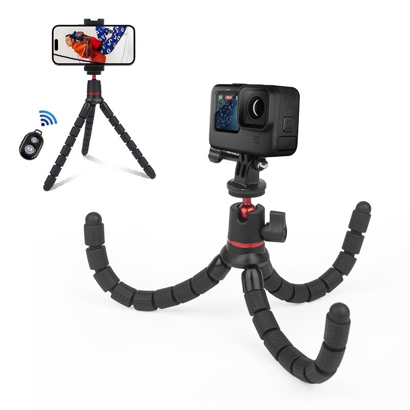 V562-068UP-202502212025-00 Flexible Mini Octopus Tripod with Remote for Slr Gopro Cellphone - Image 1