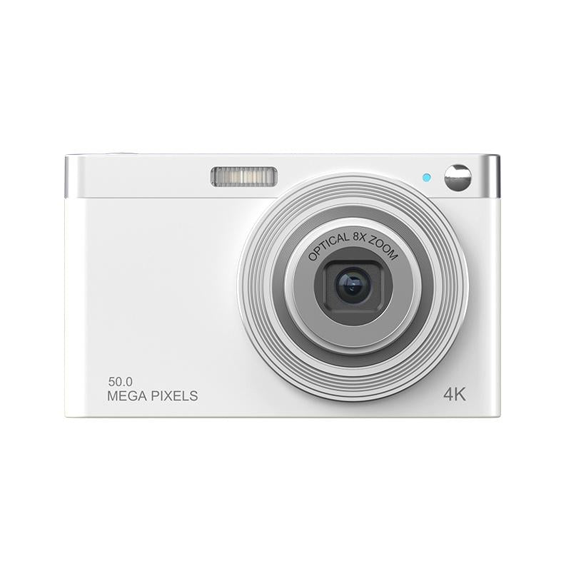 V562-1020023060DBT-220949-00 4k 8x Optical Zoom Telescopic Lens Digital Camera - White 2.88 Inch - Image 1