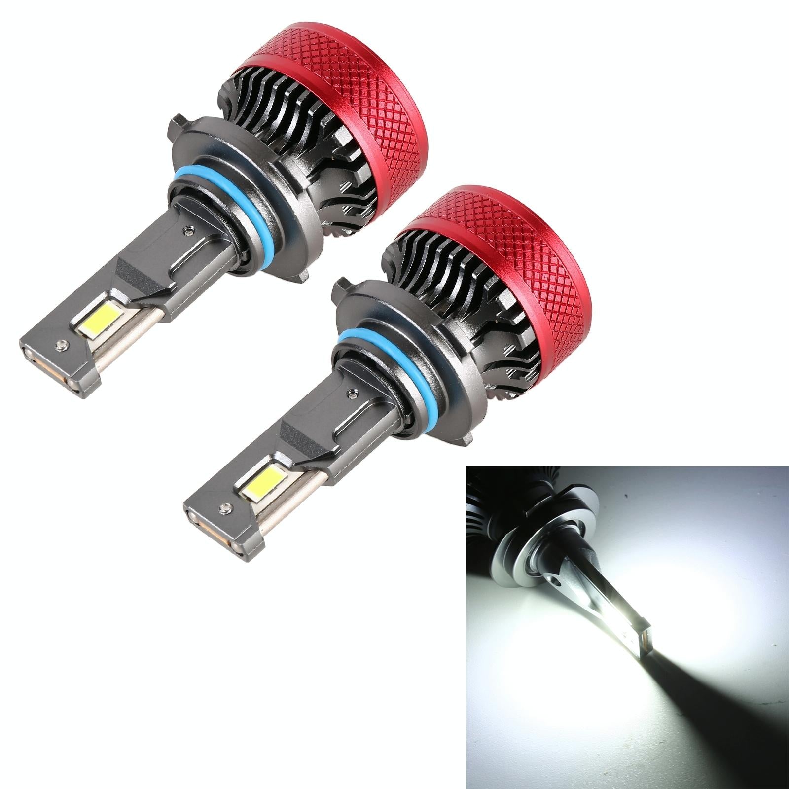 V562-1075PRC-202503052006-00 1 Pair 9006 Dc12V 65W 6000K 6500Lm Led Car Headlights - Image 1