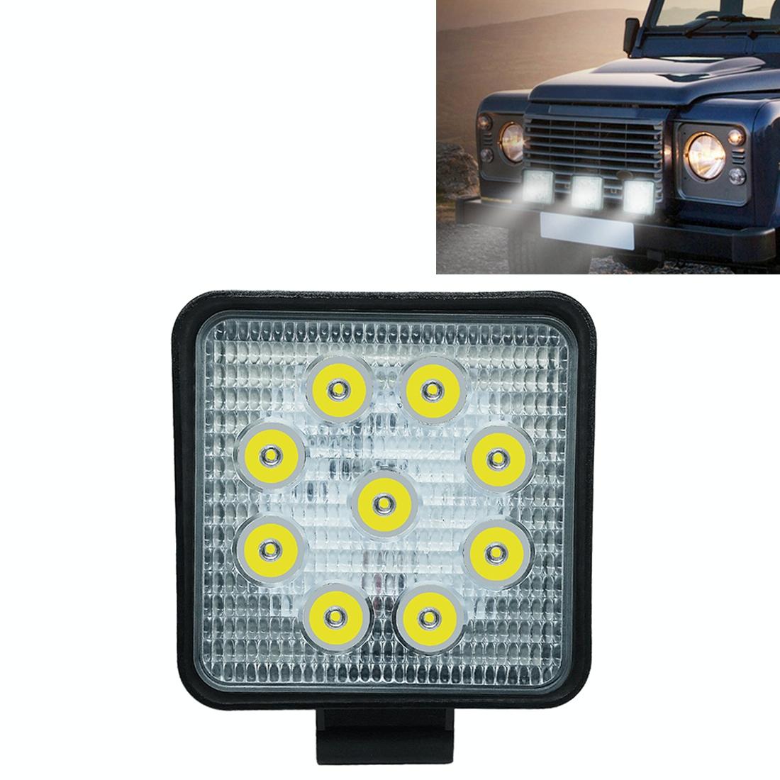 V562-1084SMC-202503051941-00 6.7W White Light Square - Shaped Waterproof Car Boat Marine Work Lights Spotlight Led Bulbs Dc 9 - 30V - Image 1