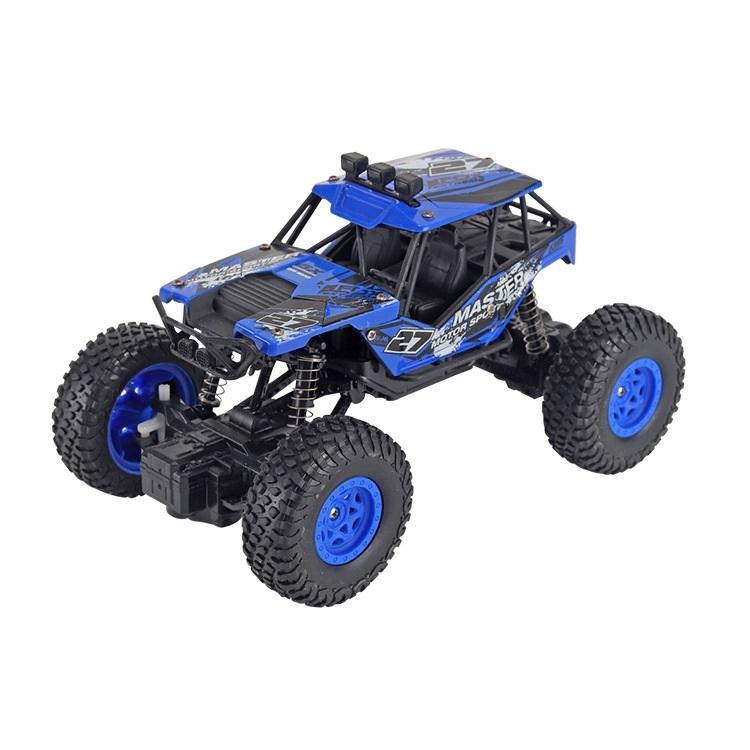 V562-2014591060DBT-202505231737-00 Blue Off-road Rc Car for Kids - Alloy Remote Control Charging - Image 1