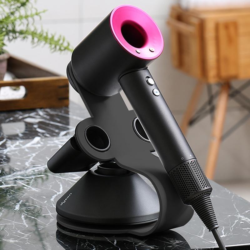 V562-2052362060DBT-202503191432-00 Free Standing Hair Dryer Stand Fits Dyson 002 Black - Image 1