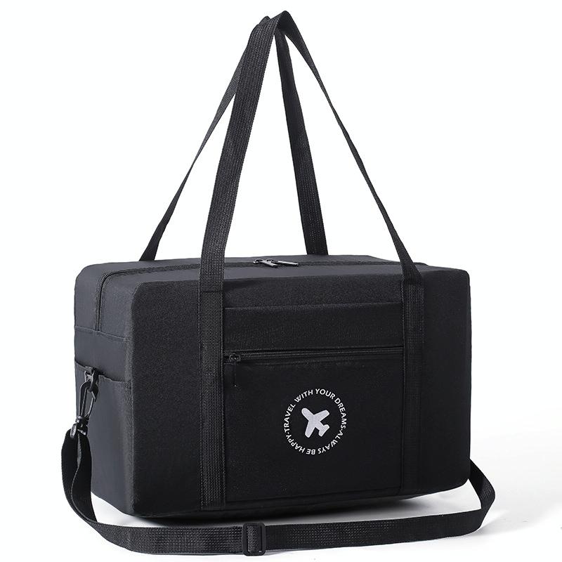 V562-2058264060DBT-202504251637-00 Foldable Travel Bag for Camping & Hiking - Large - Small Black - Image 1