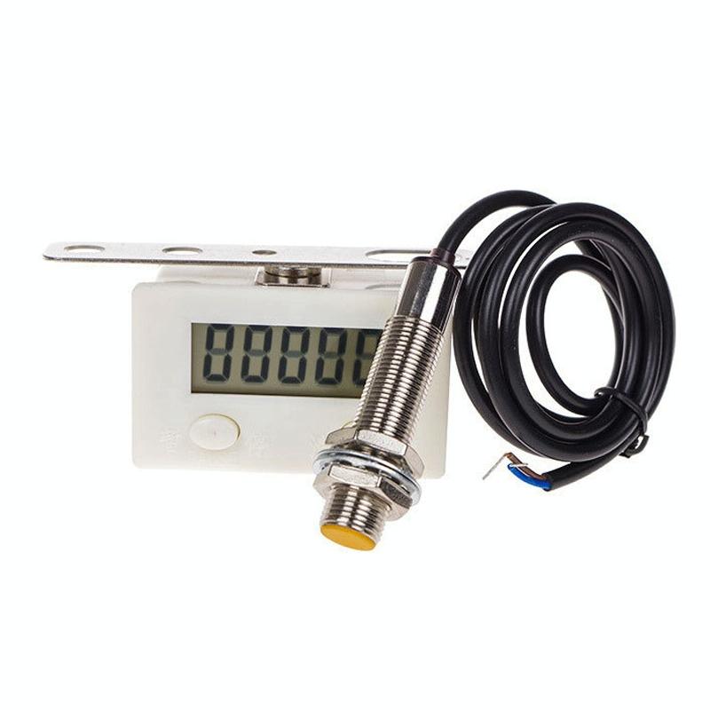 V562-2072433060DBT-202505291510-00 Industrial Magnetic Sensor Switch Punch Counter - Digital Display - Image 1