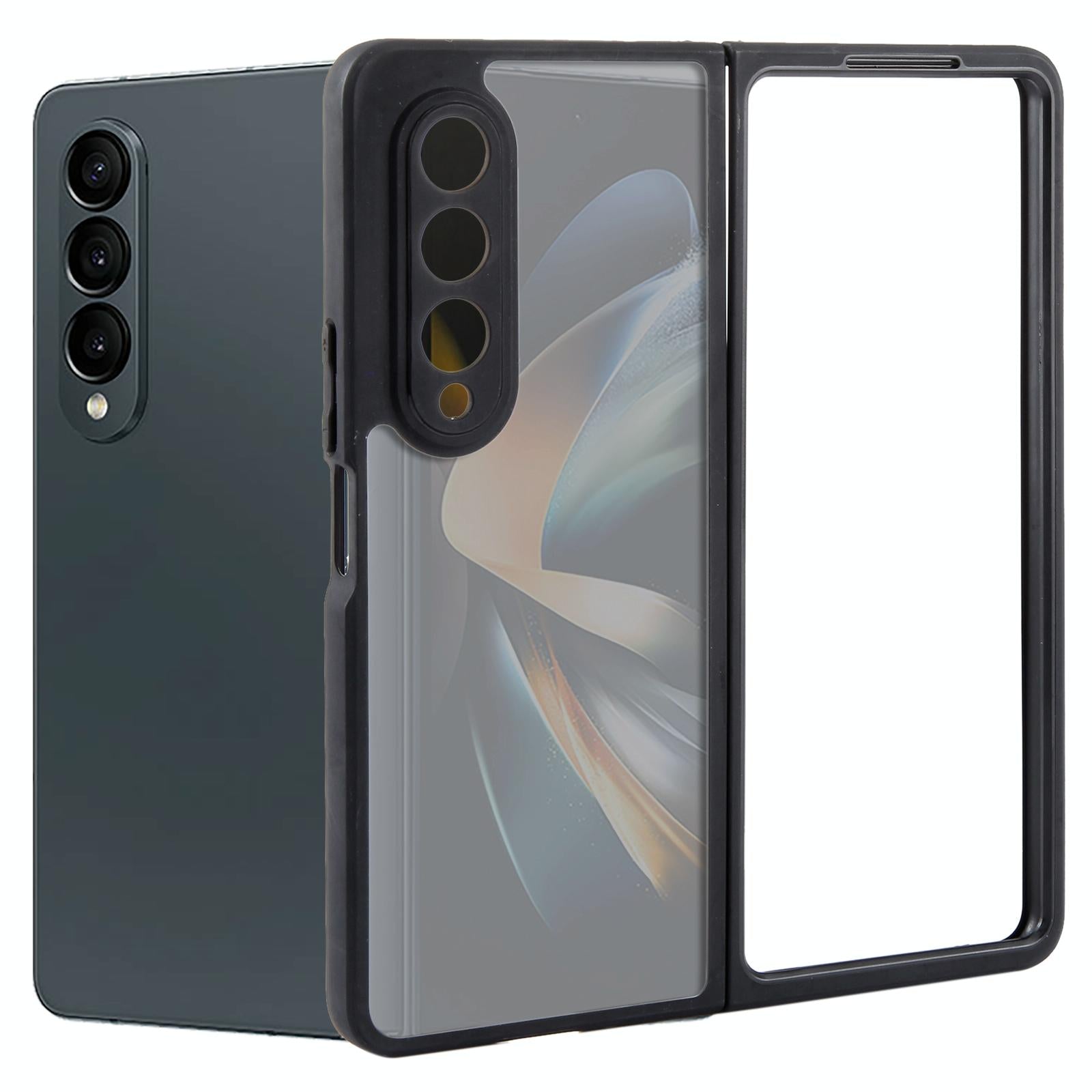 V562-207690600ADE-202505291211-00 For Samsung Galaxy Z Fold4 5G Matte Tpu Pc Case - Image 1