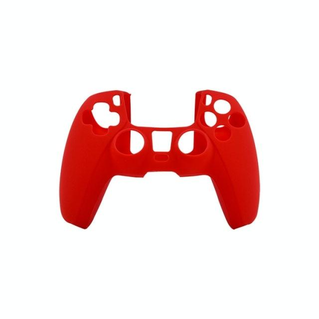 V562-2078743060DBT-202505201325-00 Red Silicone Protective Cover for Ps5 Controller - Image 1