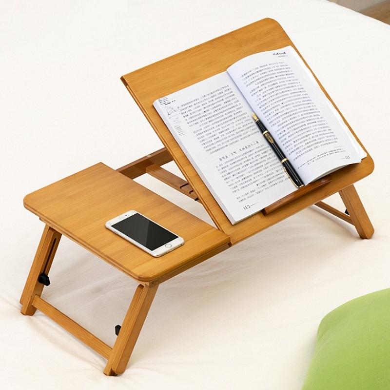 V562-2087837750DBT-202502271936-00 Adjustable Folding Laptop Desk for Dorm or Study - Compact Design - Image 1