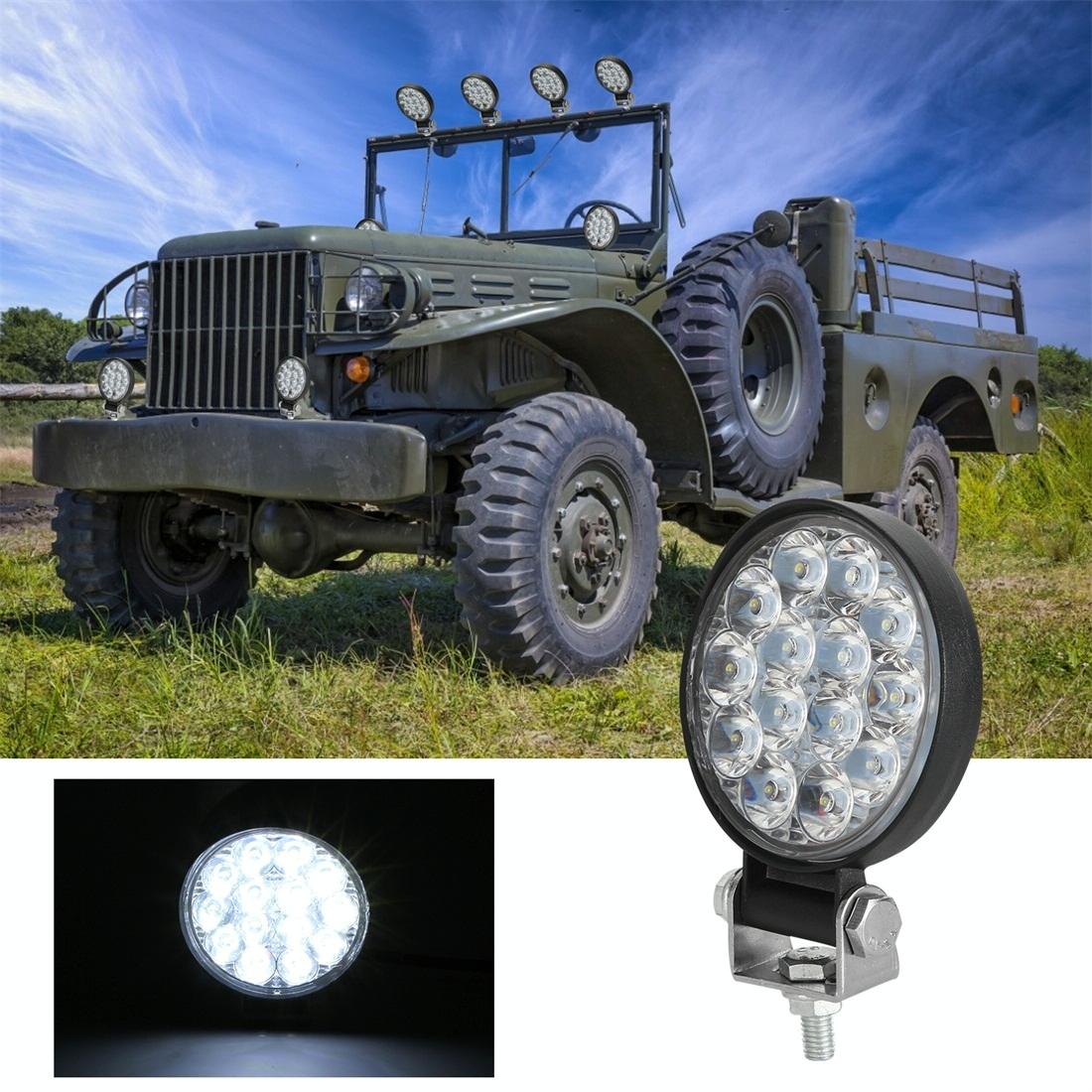 V562-2096PRC-202503051946-00 9.8W 10 - 30V Dc 6000K 3 Inch 14 Leds Circle Offroad Truck Car Driving Light Work Light Spotlight Fog Light - Image 1