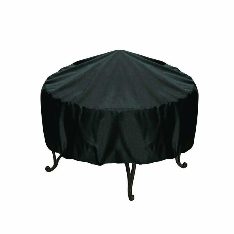 V562-2185274850DBT-202503031836-00 Rainproof Round Table Cover for Outdoor Garden Grill - 92x30cm - Image 1