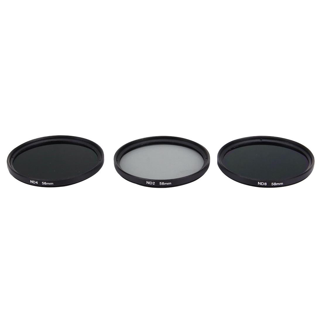 V562-2660ACD-202505221310-00 58mm Nd Filter Kit for Gopro Xiaomi Yi and Sjcam Action Cameras - Image 1