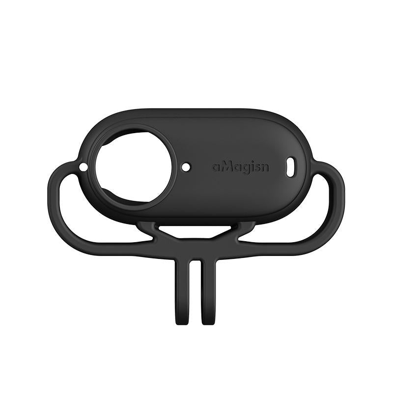 V562-3042134060DBT-219741-00 Amagisn Silicone Case for Insta360 Go 3 Camera - Horizontal - Horizontal Black - Image 1