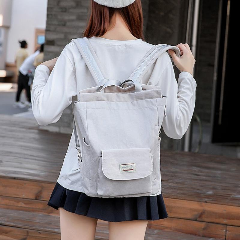 V562-3051053060DBT-202502281916-00 Waterproof Usb Laptop Backpack - Gray Large - Image 1