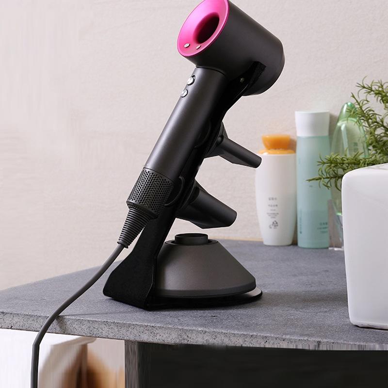 V562-3052362060DBT-202503191315-00 Free Standing Hair Dryer Stand Fits Dyson 003 Black - Image 1