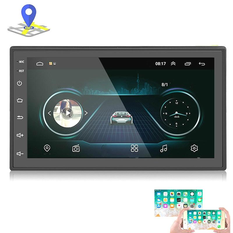 V562-3059107240DBT-202505221338-00 7 Inch Android Car Navigation Mp5 Player With Gps Bluetooth And 8 Lights Camera - Universal All-In-One - Image 1