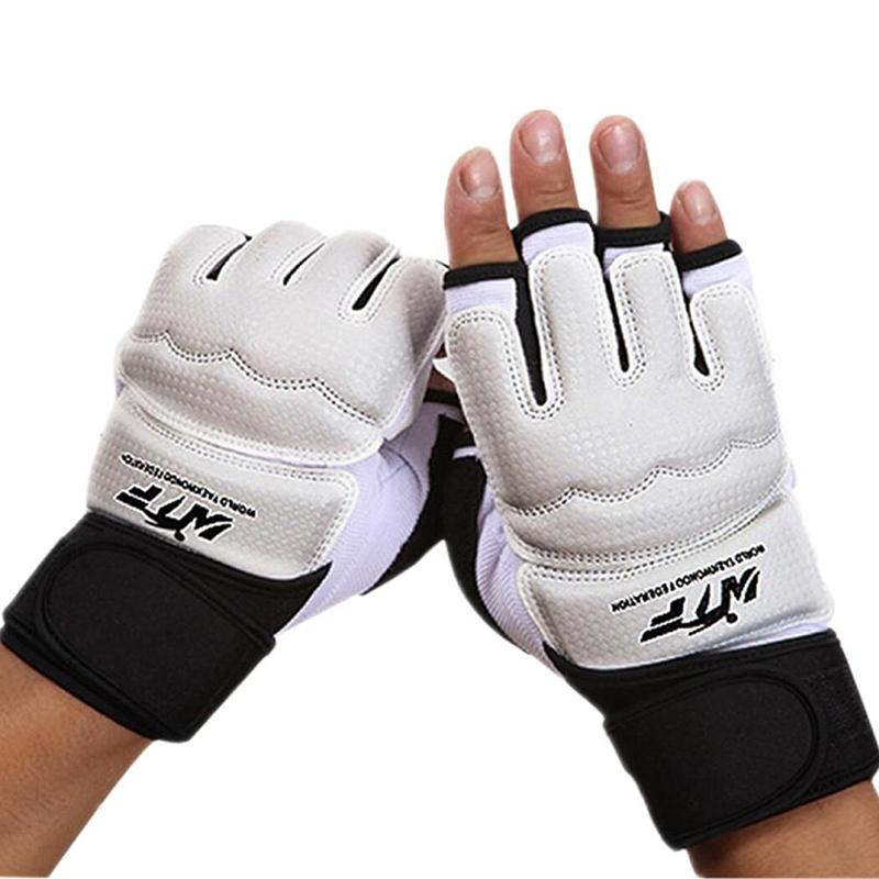 V562-308473470DBT-202503072115-00 Adult Half Finger Sandbag Training Boxing Gloves - Pu Leather - Image 1