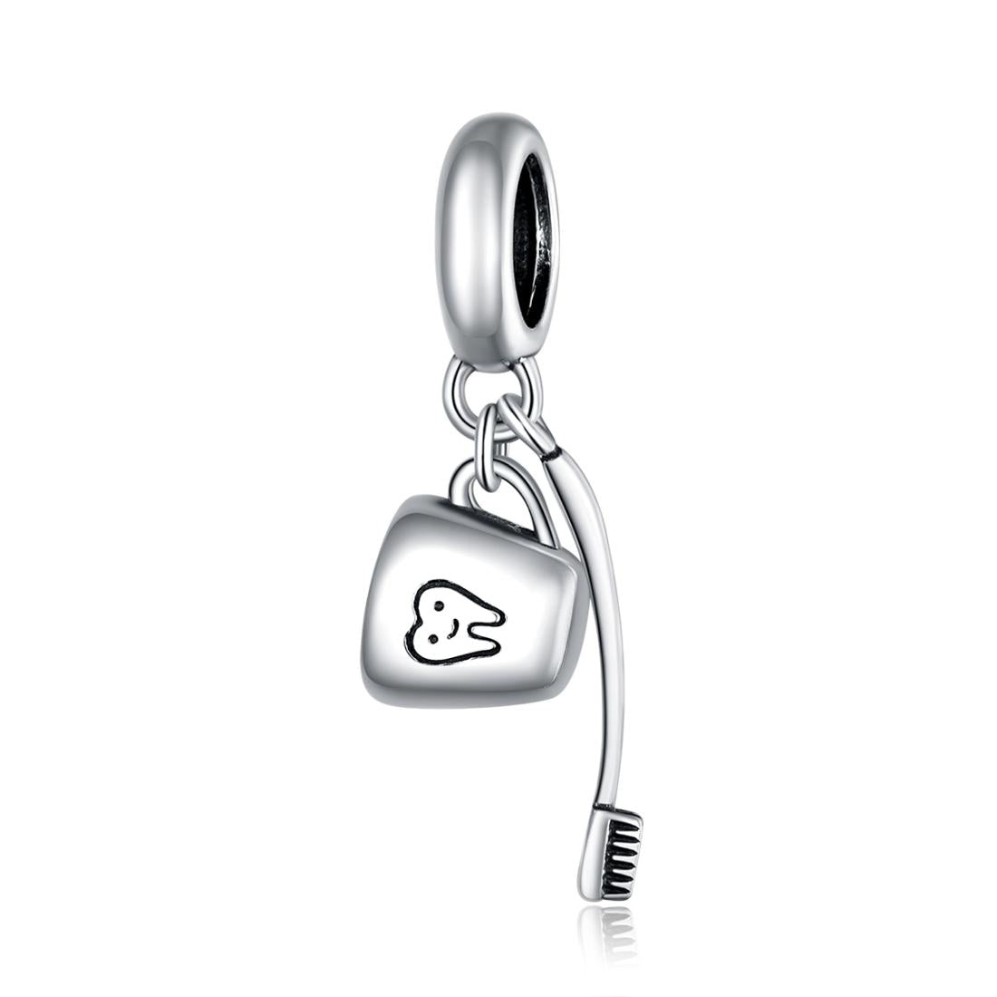 V562-342700ADE-202504111653-00 925 Sterling Silver Diy Toothbrush Cup Pendant - Image 1