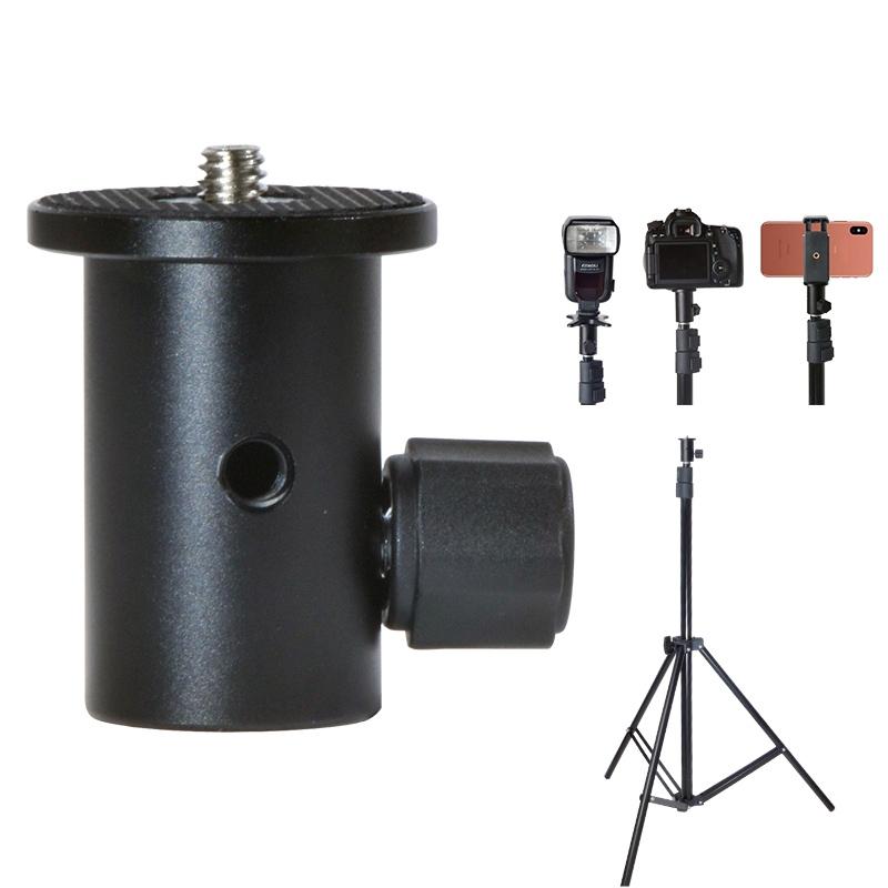 V562-37473060DBT-202503031310-00 Camera Light Stand Conversion Head With 1 / 4-Inch Mount And Umbrella Holder - Image 1