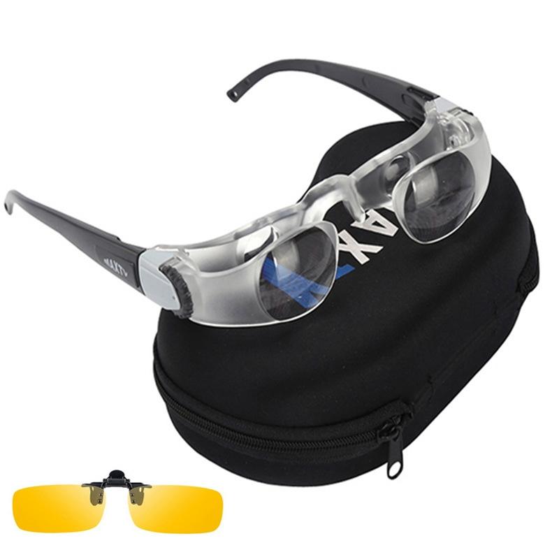 V562-4053422060DBT-202503201726-00 Adjustable Focus Fishing Telescope with Yellow Clip - Image 1